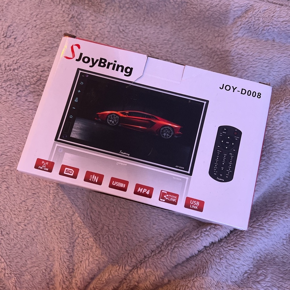 Car Stereo Compatible with Apple Carplay, 7 Inch Full HD Capacitive Touchscreen